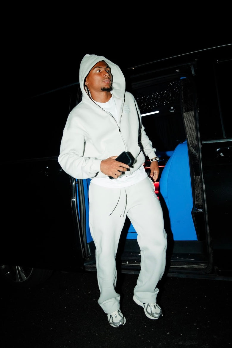 Club Basics Zip Hoodie V2 - Flat Grey