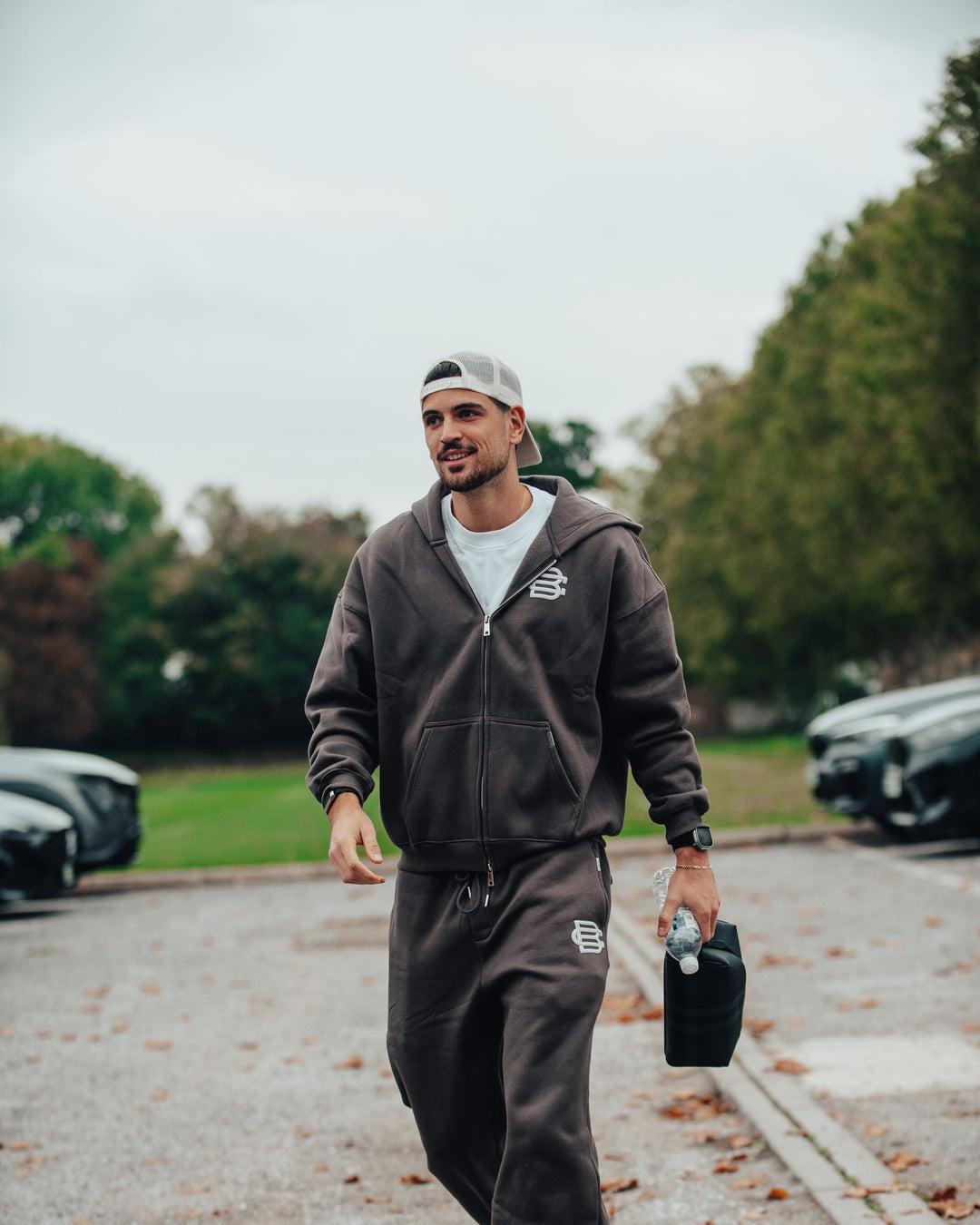 Bénir Club Basics Tracksuit - Storm Brown