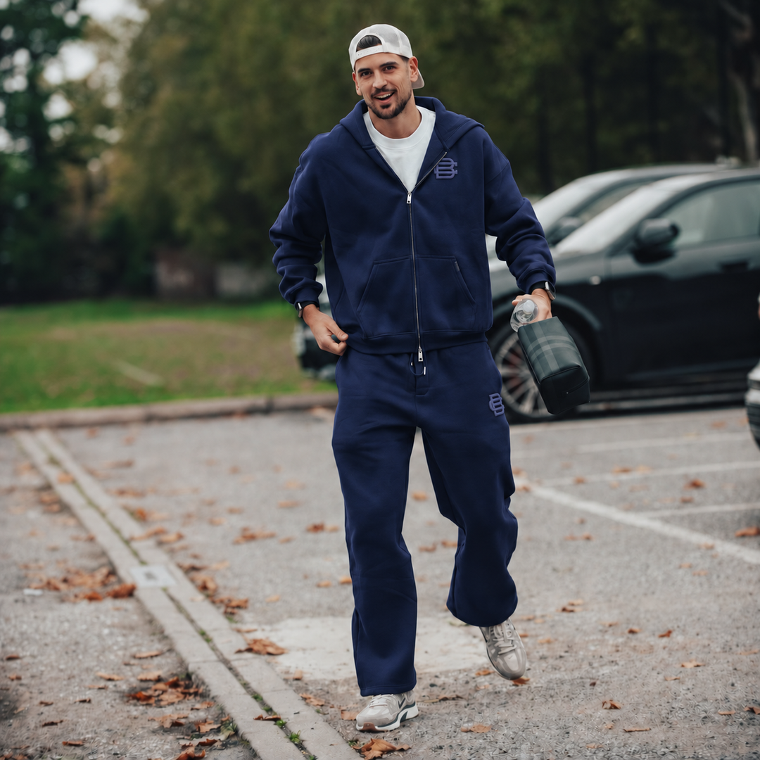 Bénir Club Basics Full Tracksuit - Navy
