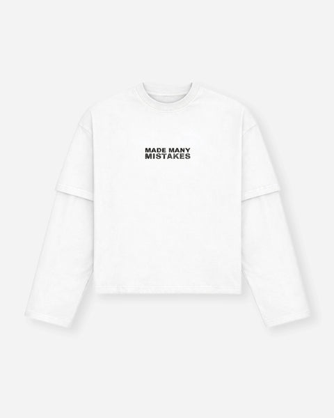 Made Many Mistakes T-Shirt - Off White