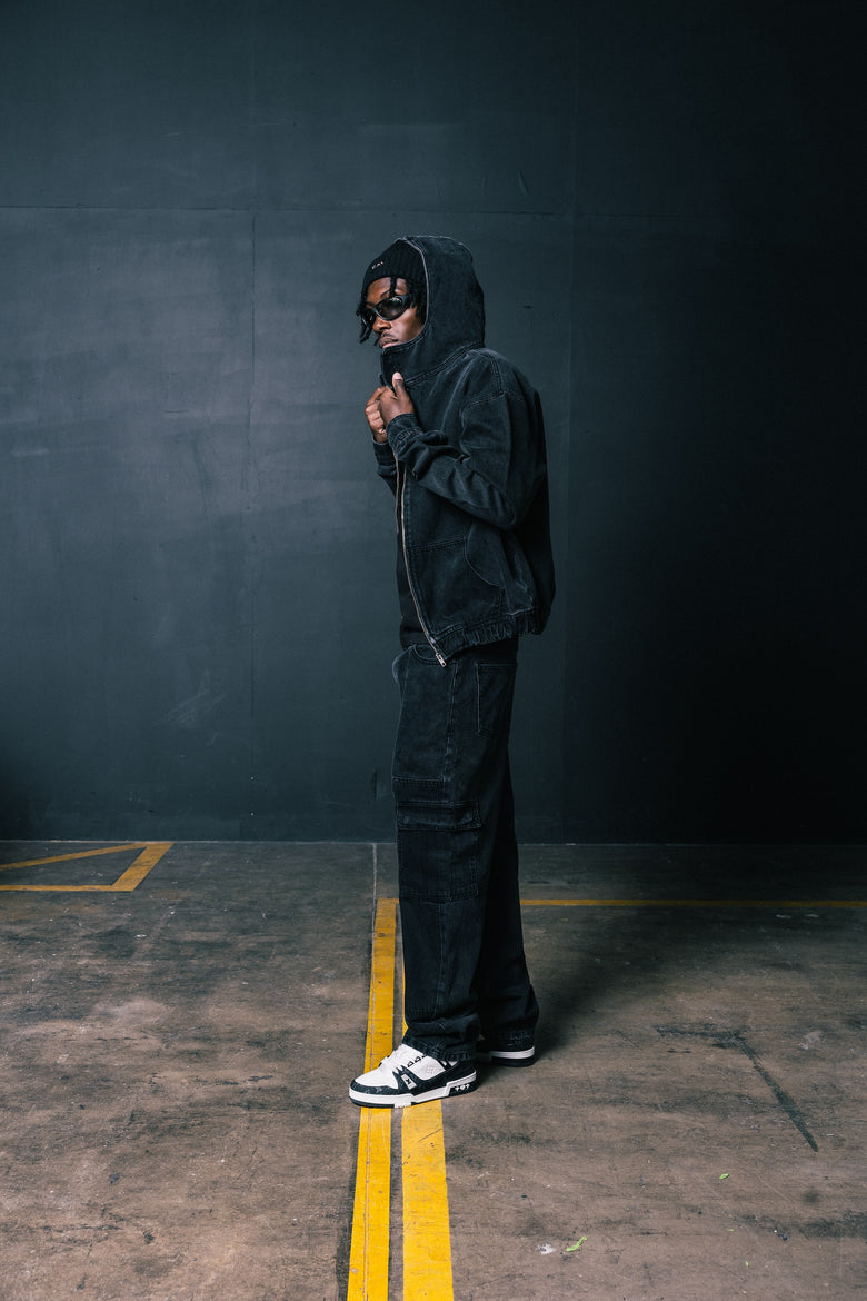 Pocket Carpenter Denim - Blackout