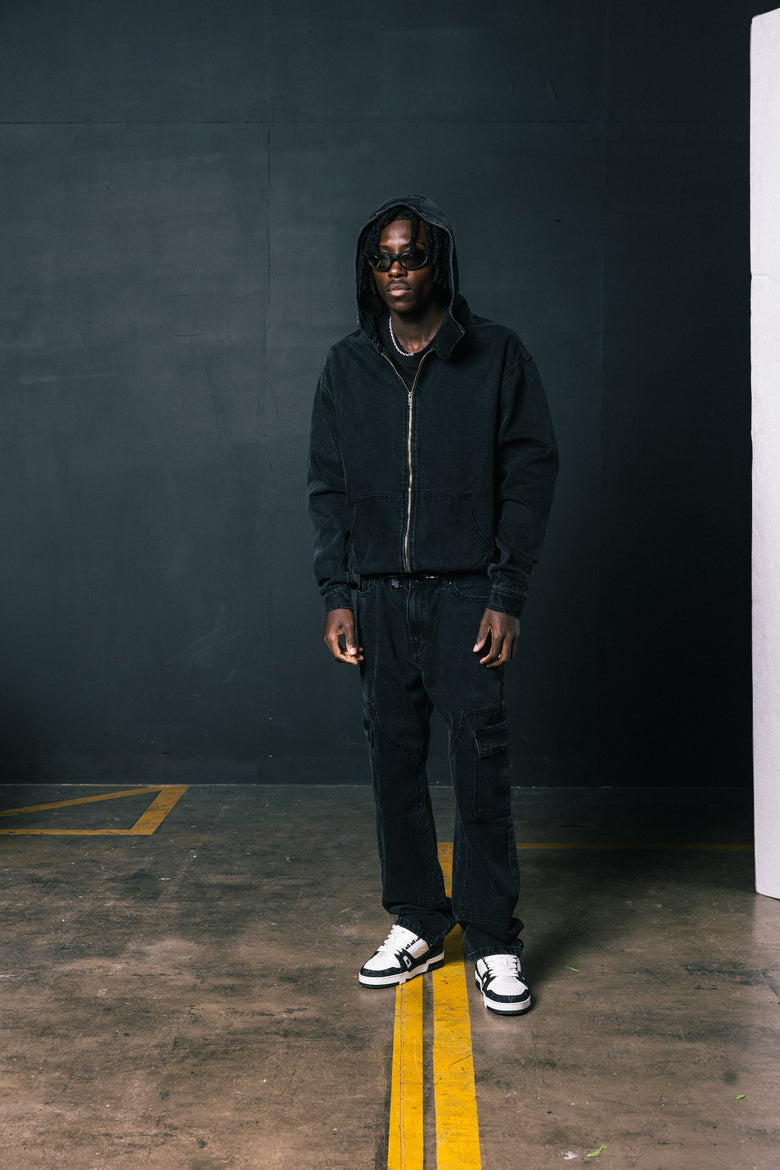 Pocket Carpenter Denim - Blackout