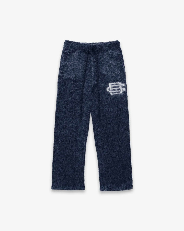 Mohair Knit BC Jogger - Navy