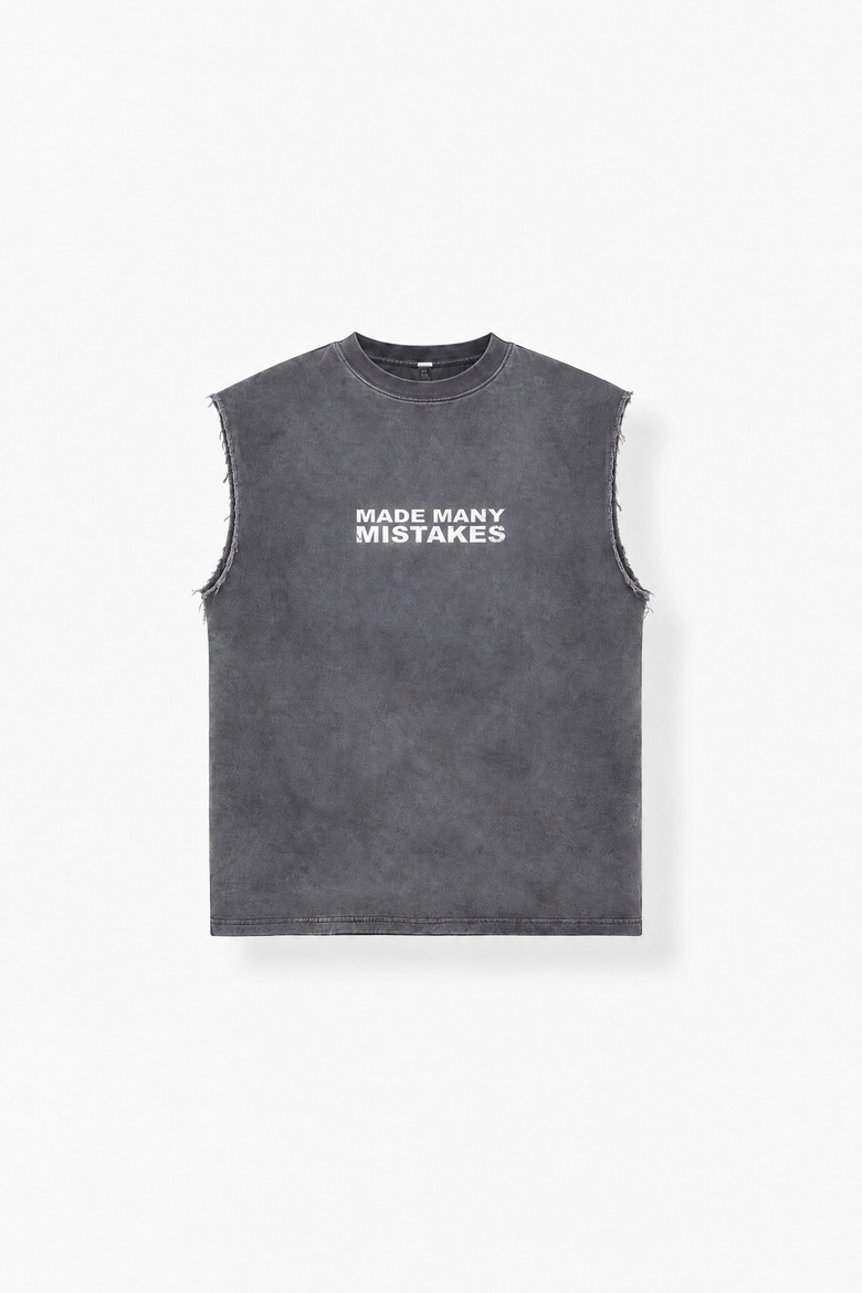 Custom Made Many Mistakes Sleeveless T-Shirt