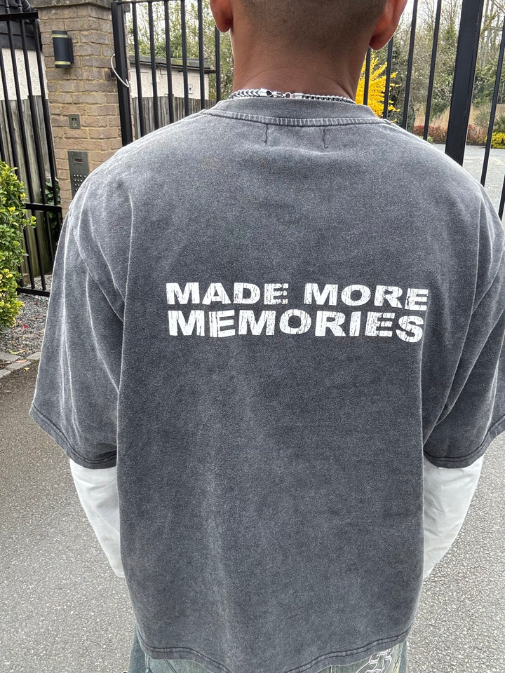 Made Many Mistakes T-Shirt - Charcoal