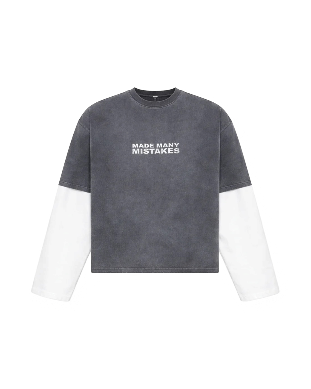 Made Many Mistakes T-Shirt - Charcoal