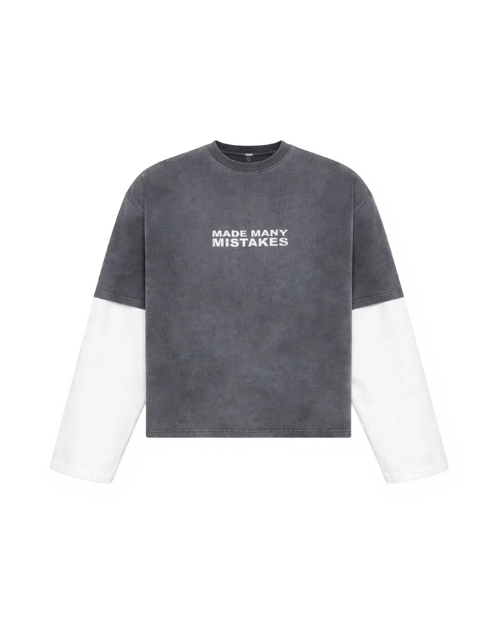 Made Many Mistakes T-Shirt - Charcoal