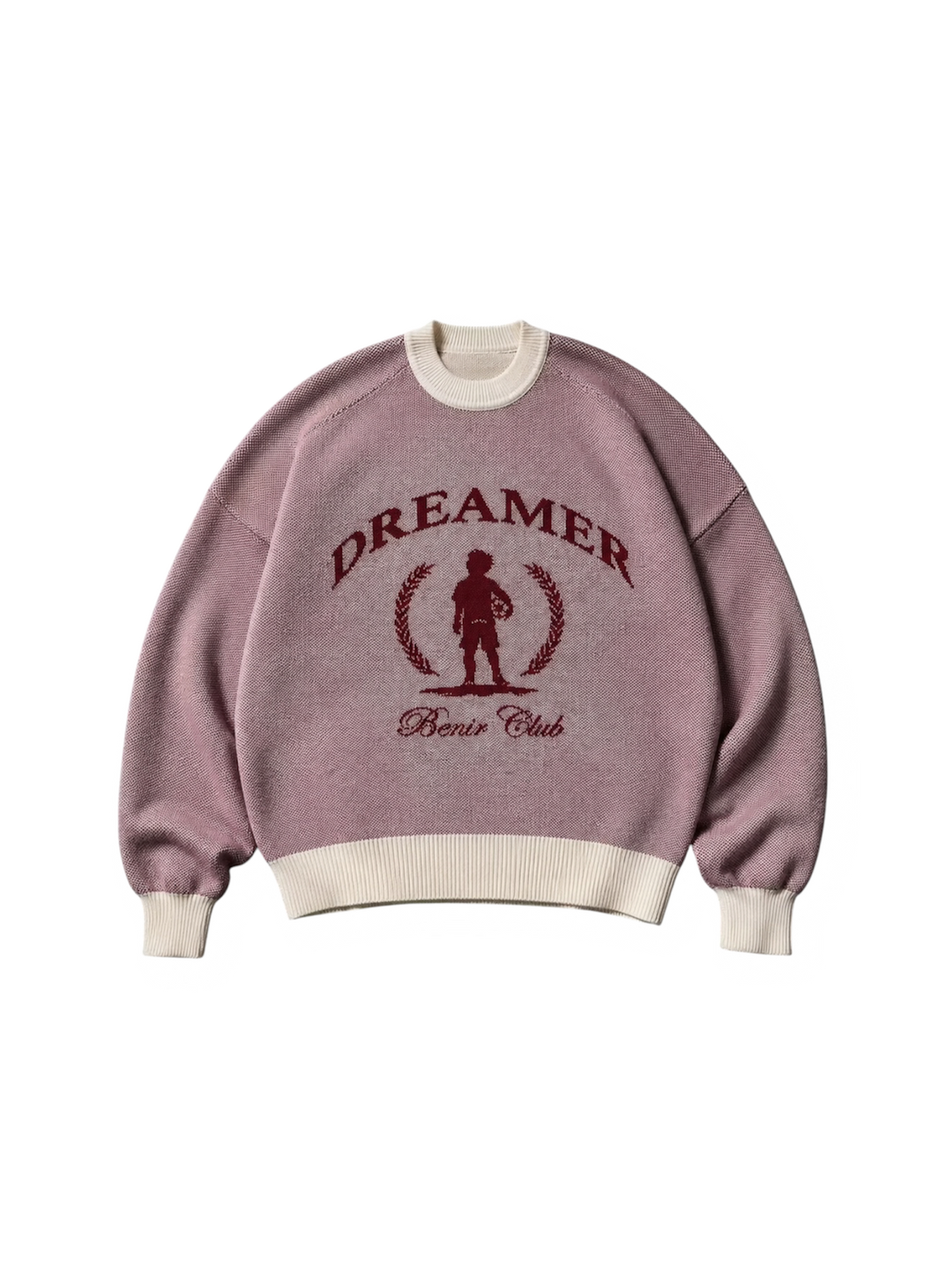 Reversible Dreamers Jumper - Cream / Pink