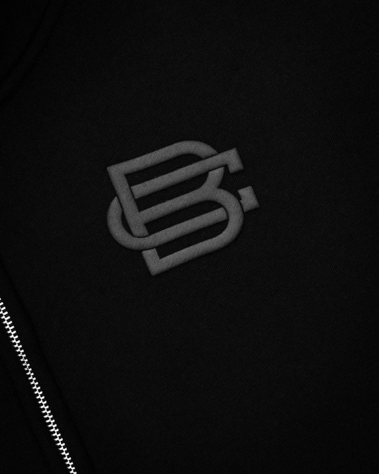 V3 Club Basics Zip Hoodie - Matte black