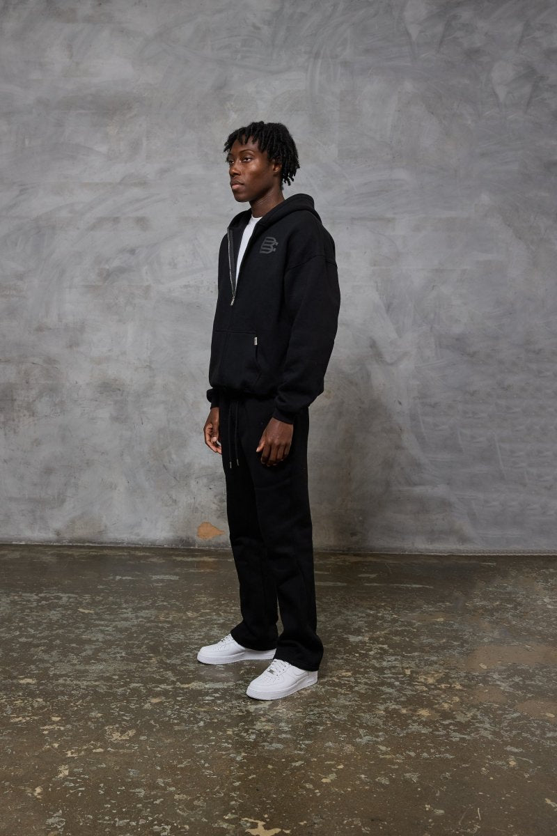 Bénir Club Match Day Zip Hoodie 25/26 - Matte Black