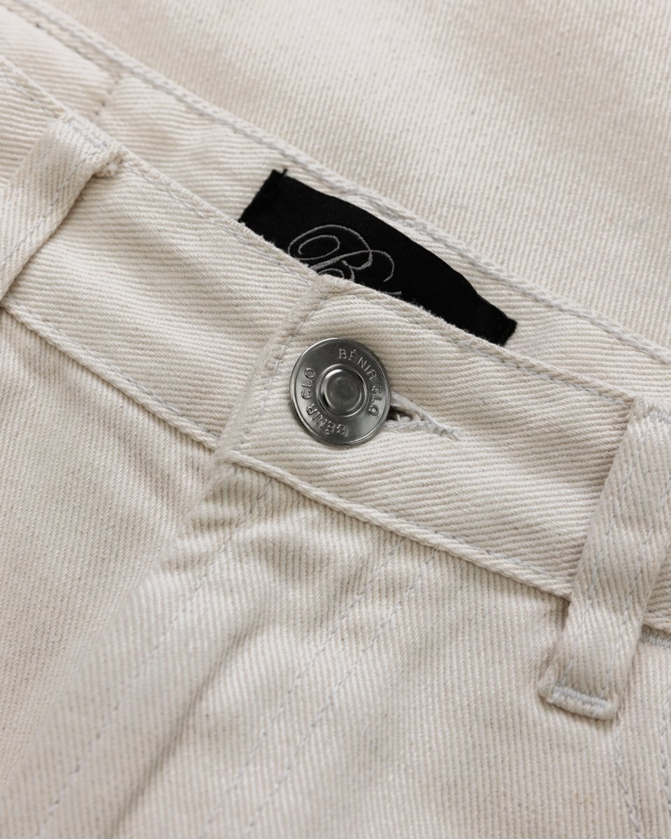 Carpenter Relaxed Denim - Cream