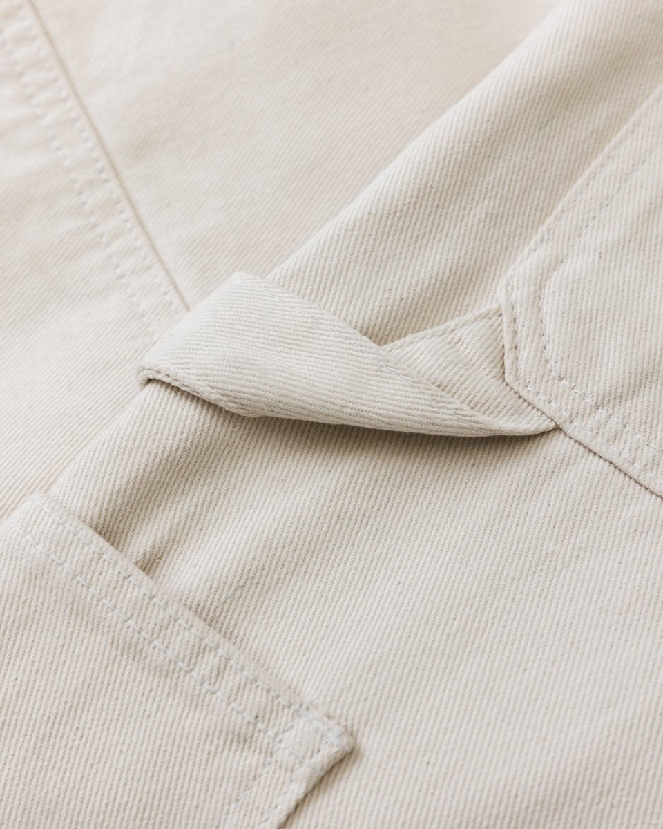 Carpenter Relaxed Denim - Cream