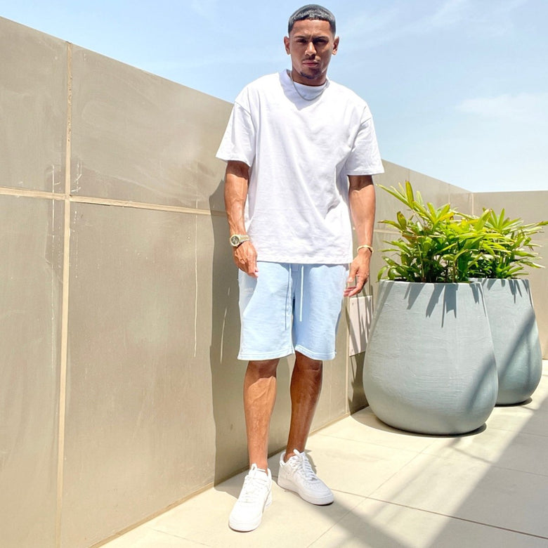 Shorts collection dei membri - blu